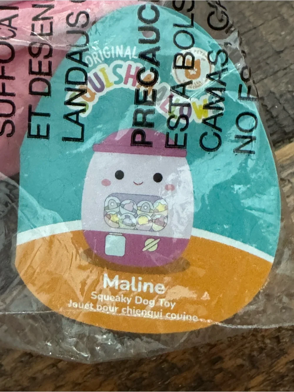 Squishmallow Squeaky Dog Toys (4)